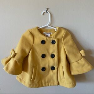 Max Studio 24 month Yellow Peacoat